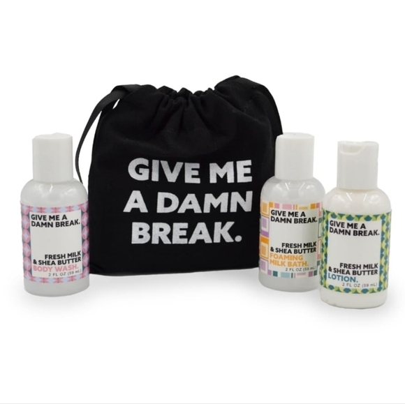 "Give Me a Damn Break" Bath Gift Set - Picture 2 of 7